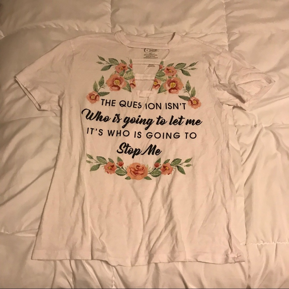 Floral T-shirt